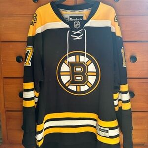 Boston Bruins Milan Lucic #17 Reebok Hockey Jersey XL